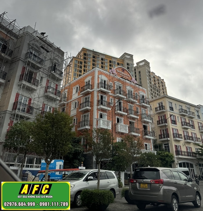 Thi công bảng hiệu quảng cáo nhà hàng Hàn Quốc tại Phú Quốc